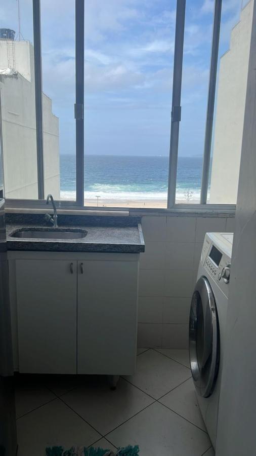 Deslumbrante Vista Mar Na Praia De Copacabana Apartment ริโอเดจาเนโร ภายนอก รูปภาพ