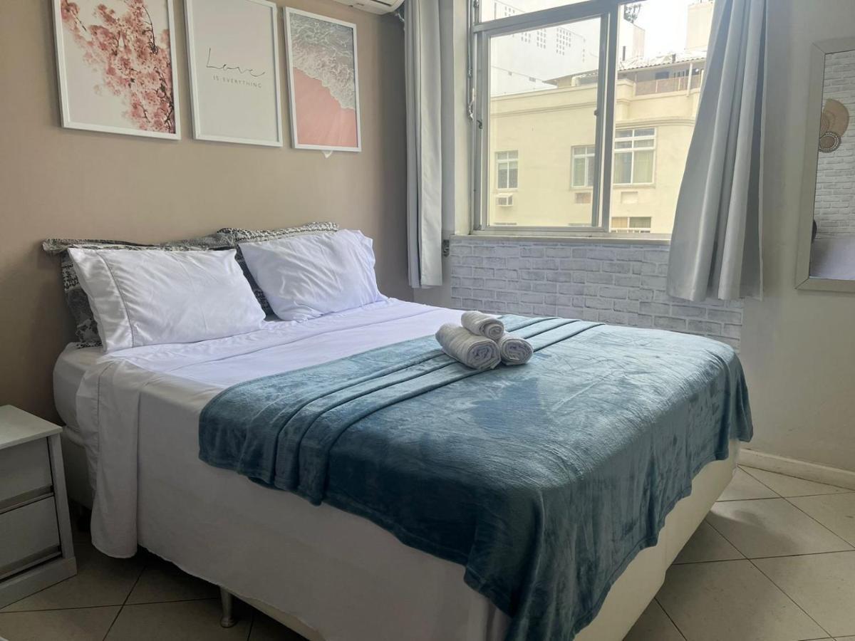 Deslumbrante Vista Mar Na Praia De Copacabana Apartment ริโอเดจาเนโร ภายนอก รูปภาพ